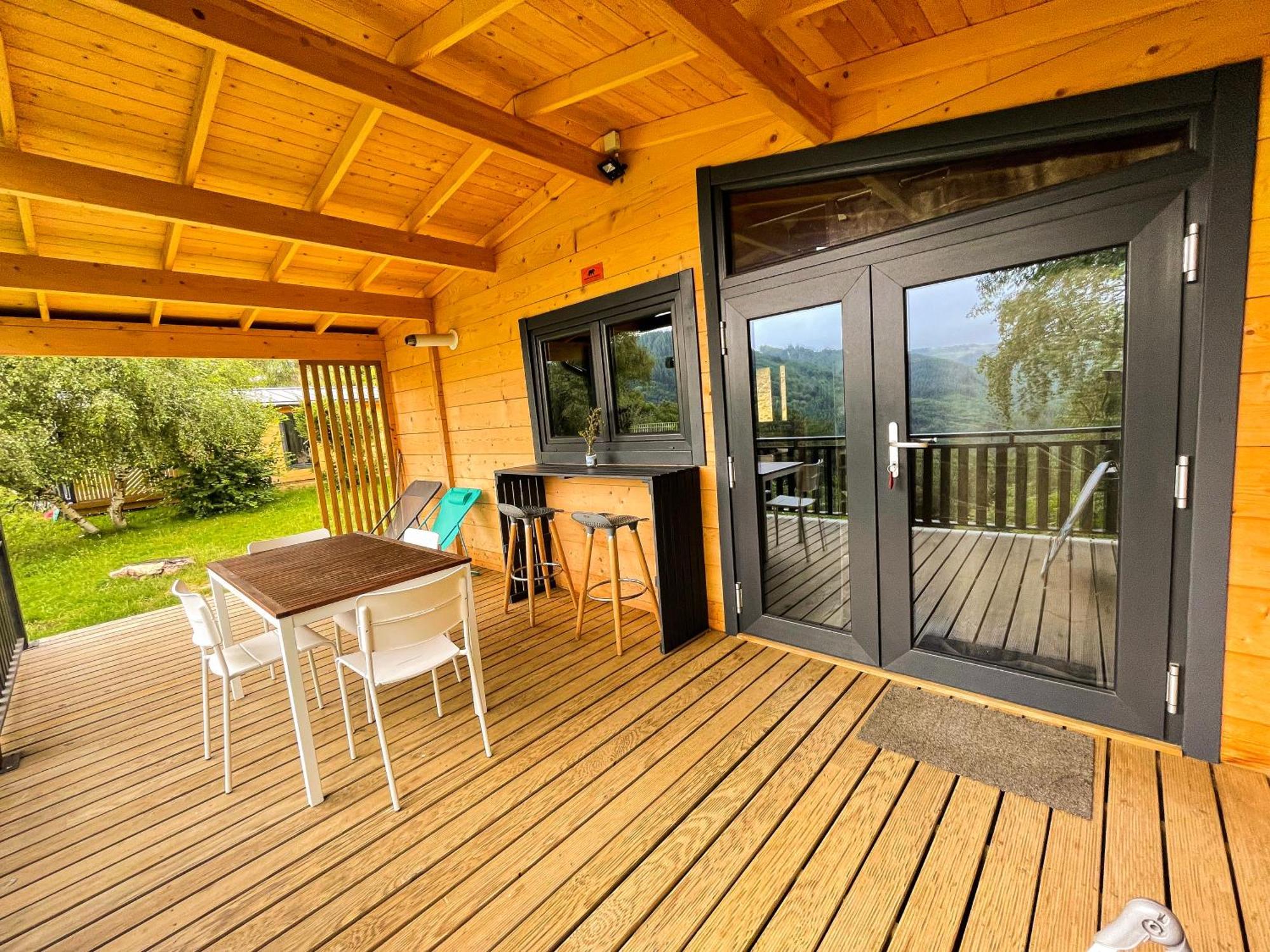 Chalet Nature Sur La Vallee De La Truyere Neuveglise Экстерьер фото